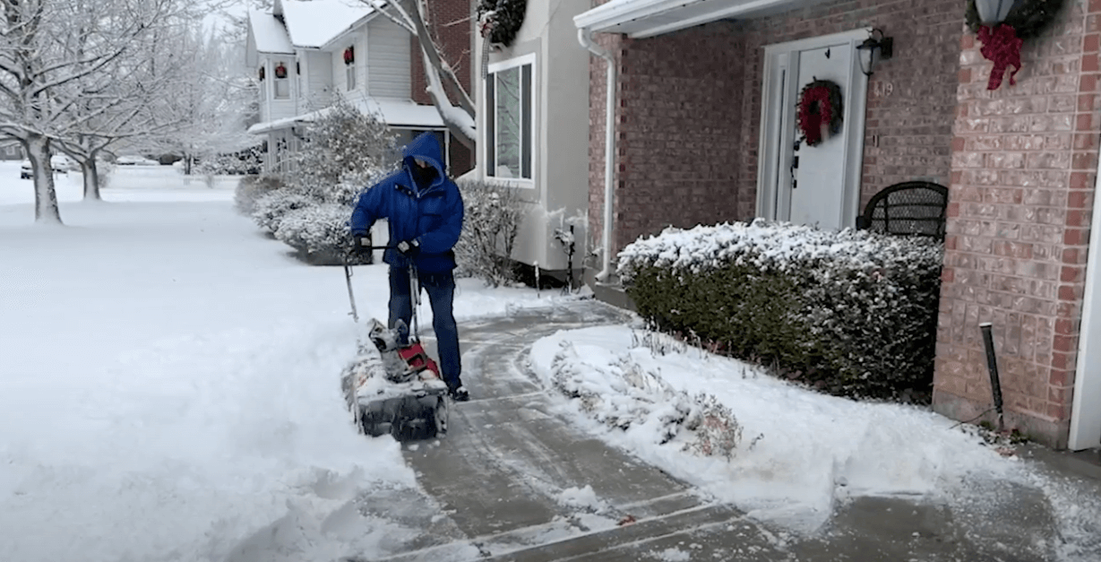 residential snow blowing company
